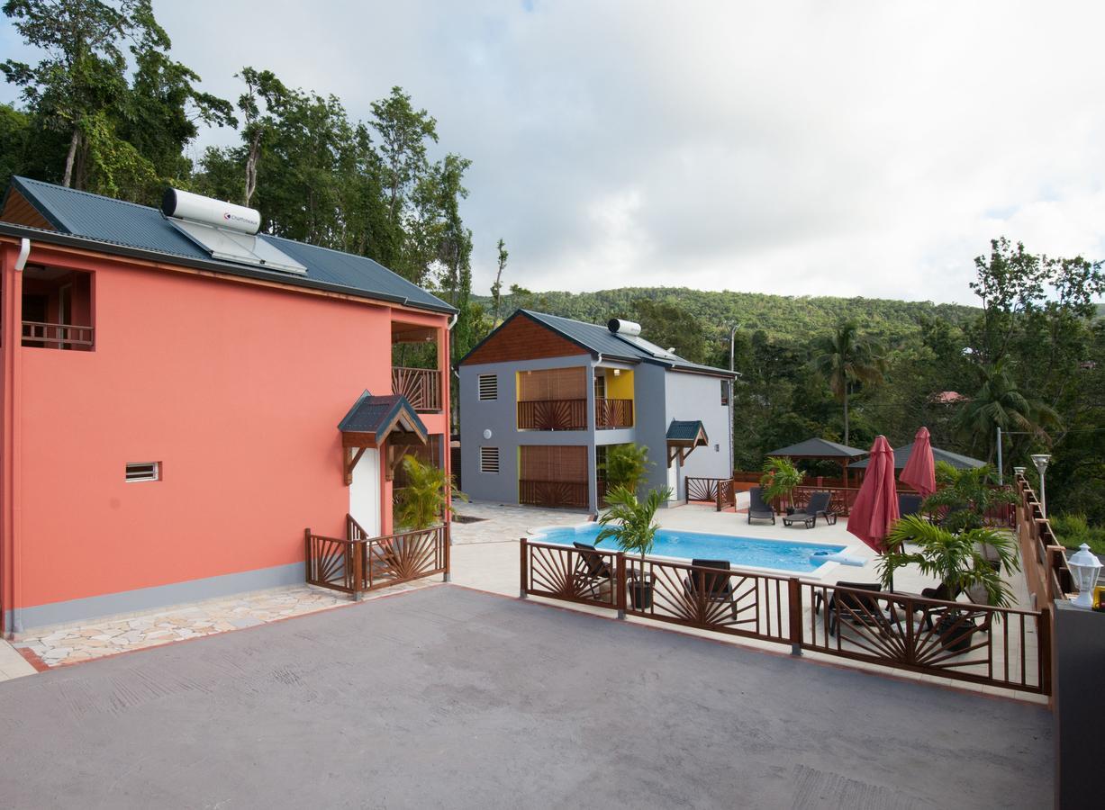 Les Gites Du Bonheur Deshaies Exterior photo